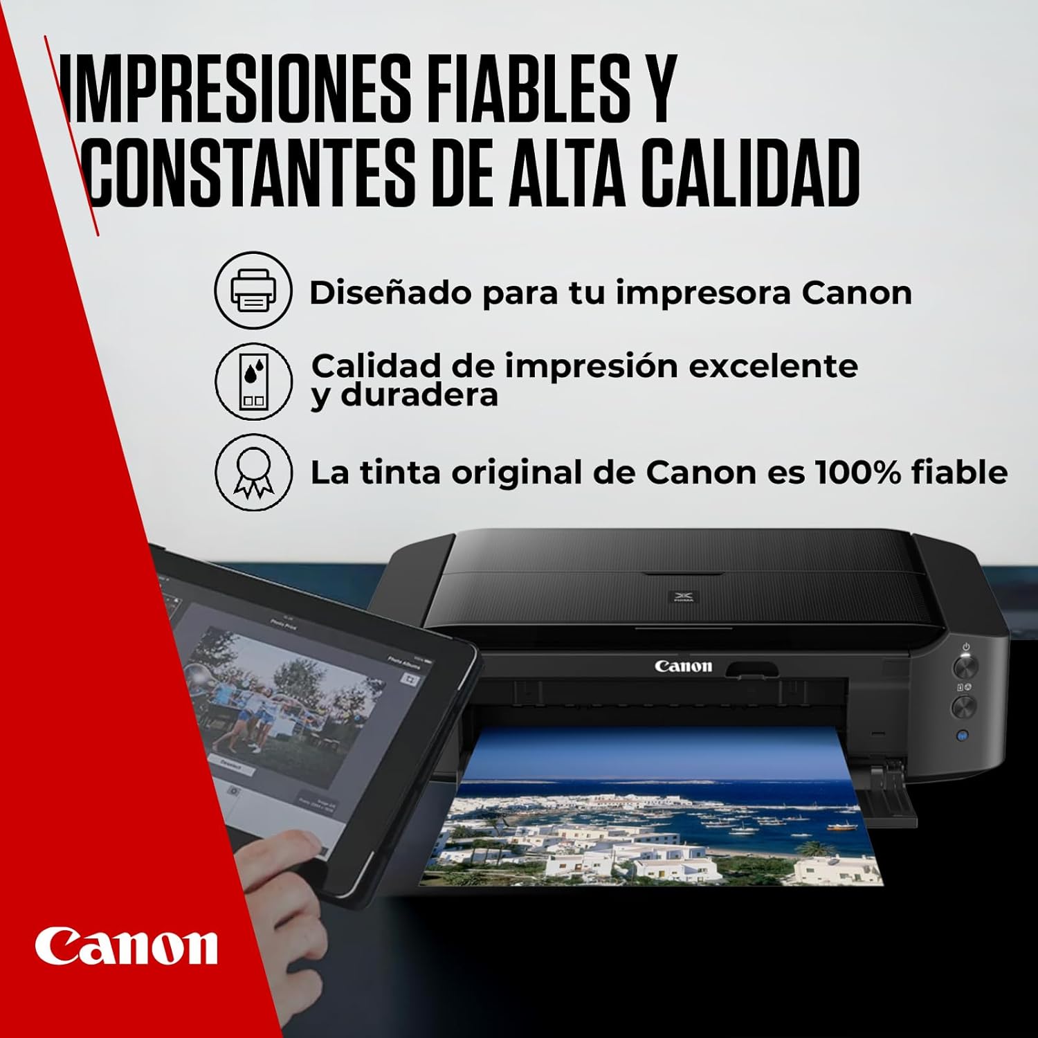 Tinteiro Original Canon PG-540 + CL-541 Multipack/ Preto/ Tricolor + Papel Fotográfico - Imagem 3