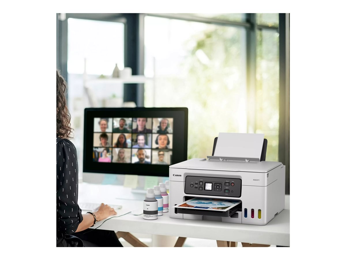 Multifunções Recarregável Canon MAXIFY GX3050 MegaTank WiFi/ Duplex/ Branca - Imagem 9