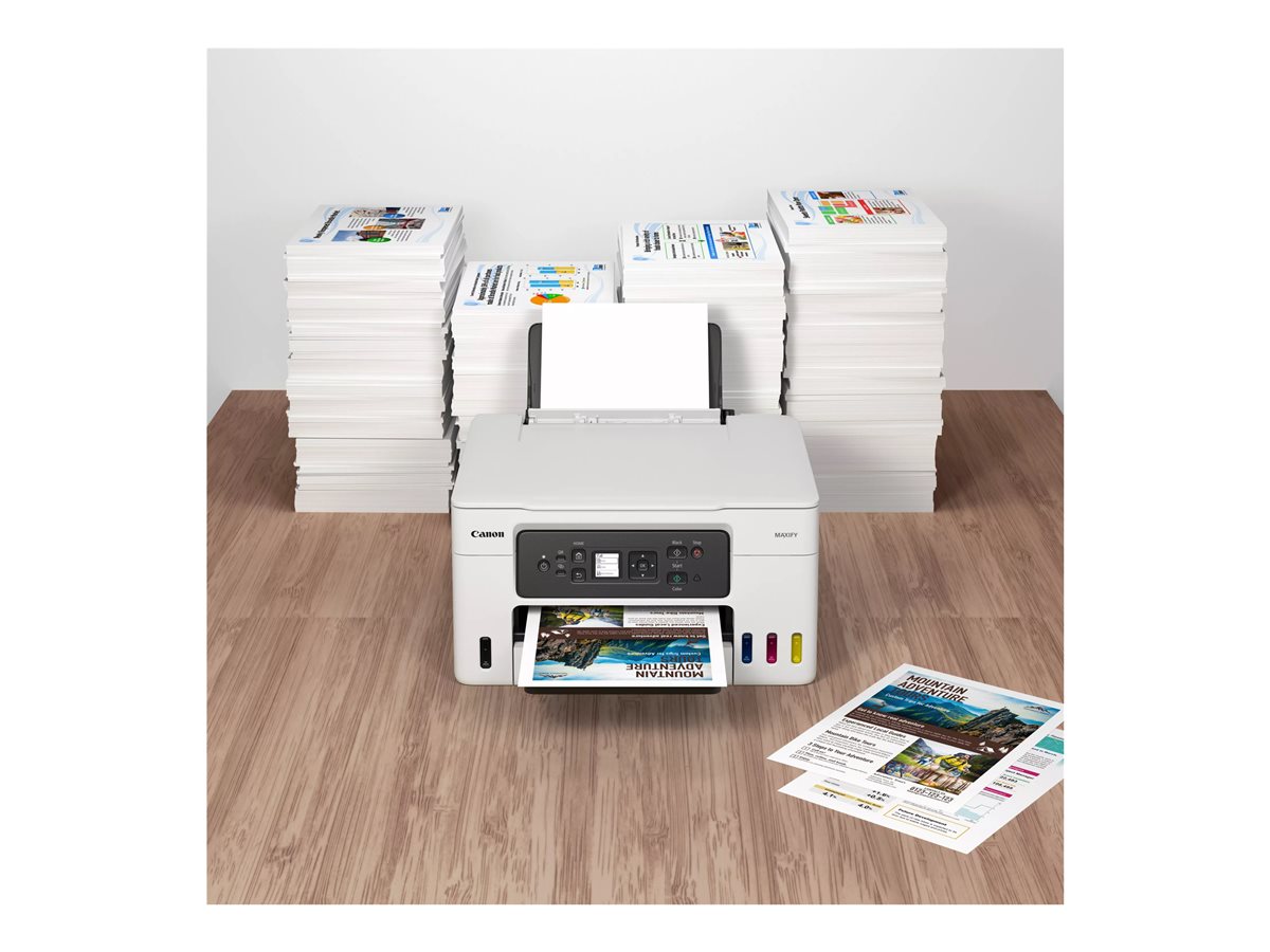 Multifunções Recarregável Canon MAXIFY GX3050 MegaTank WiFi/ Duplex/ Branca - Imagem 11