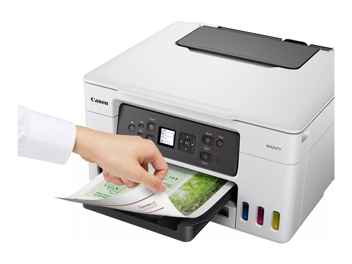 Multifunções Recarregável Canon MAXIFY GX3050 MegaTank WiFi/ Duplex/ Branca - Imagem 8