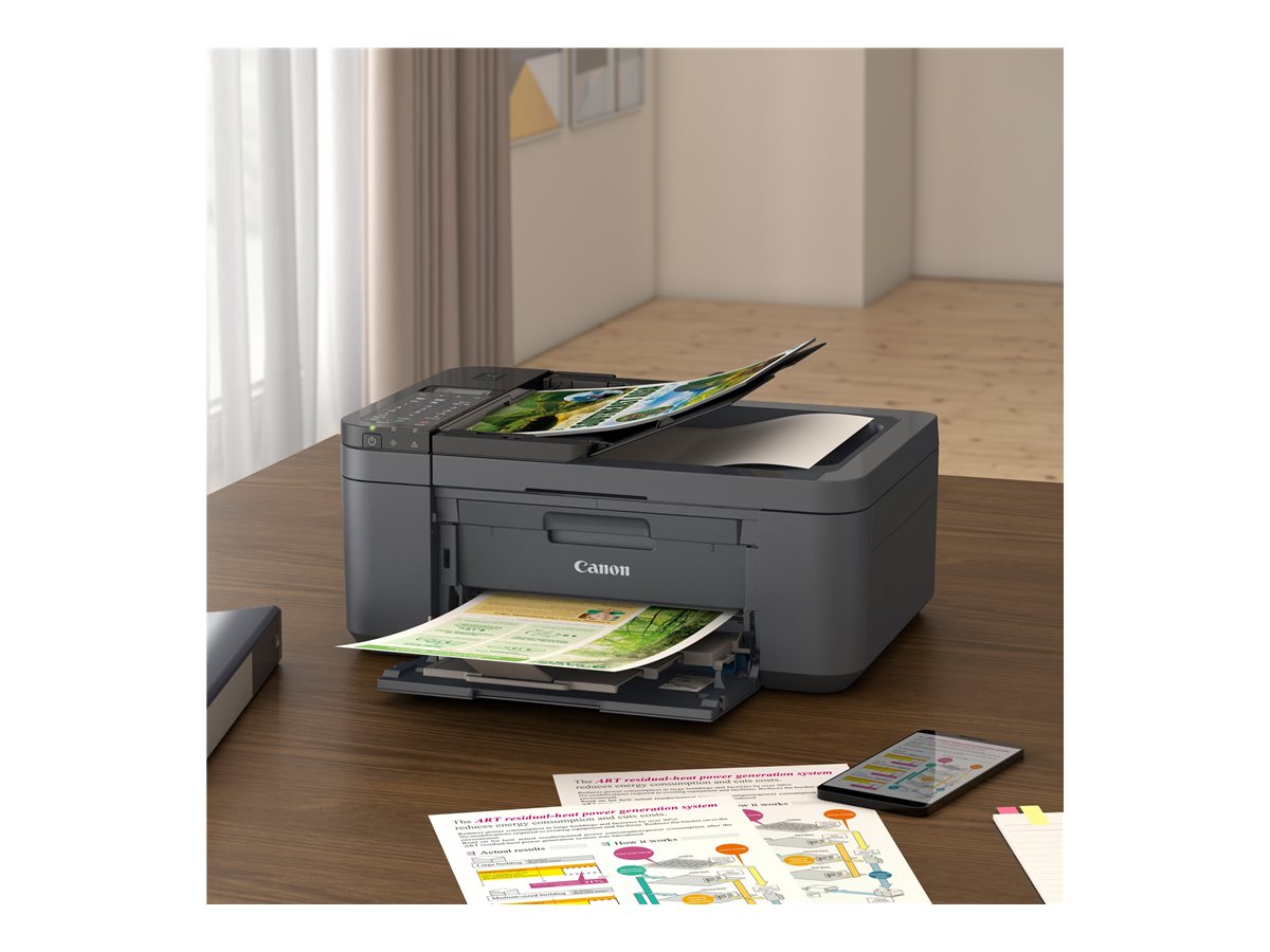 Multifunções Fotográfica Canon PIXMA TR4755i WiFi/ Duplex/ Fax/ Preto - Imagem 3