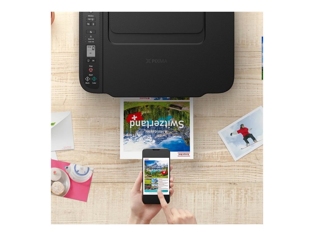 Multifunções Fotográfica Canon PIXMA TS3750I WiFi/ Preta - Imagem 7