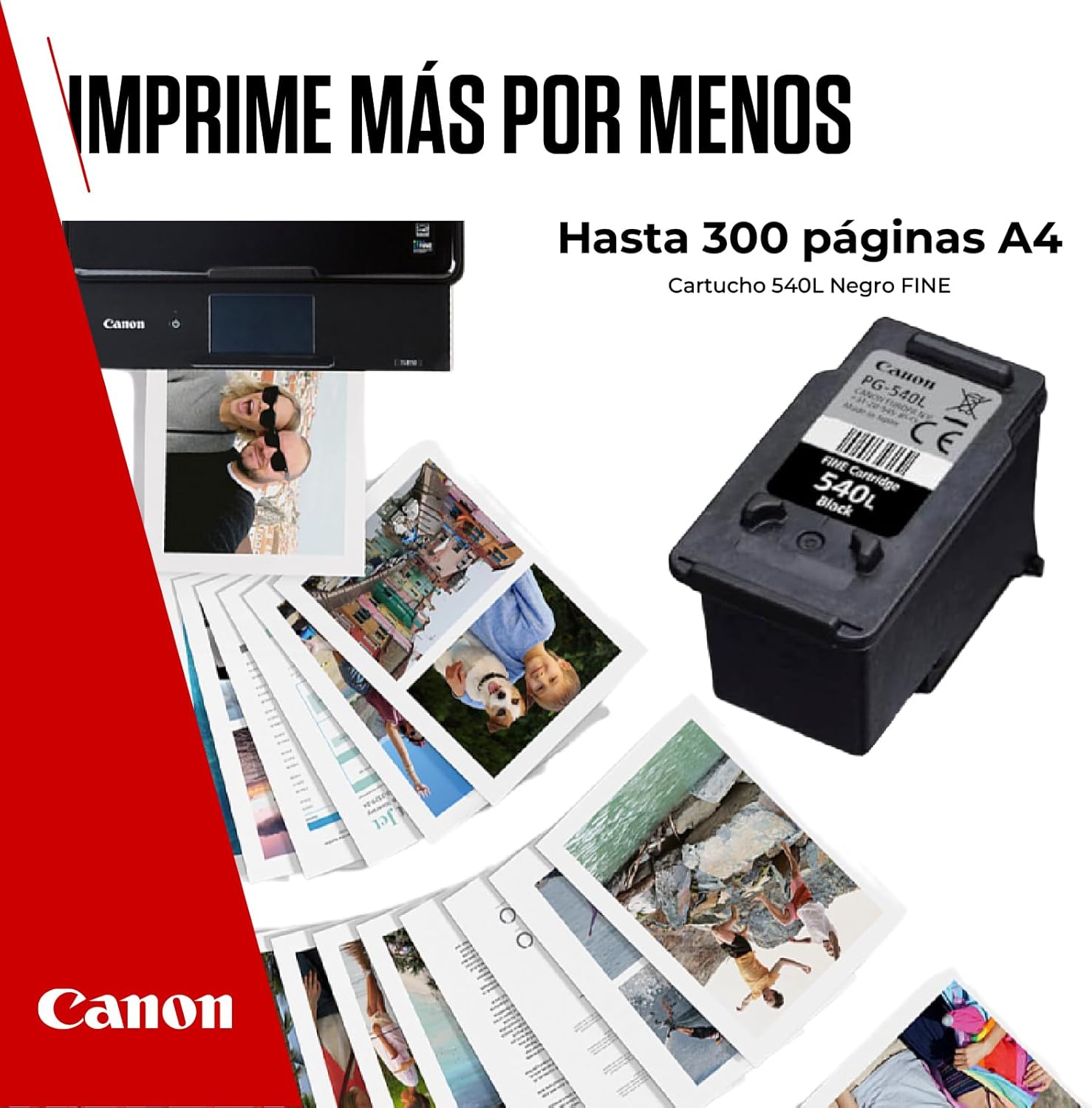 Tinteiro Original Canon PG-540L/ Preto - Imagem 5