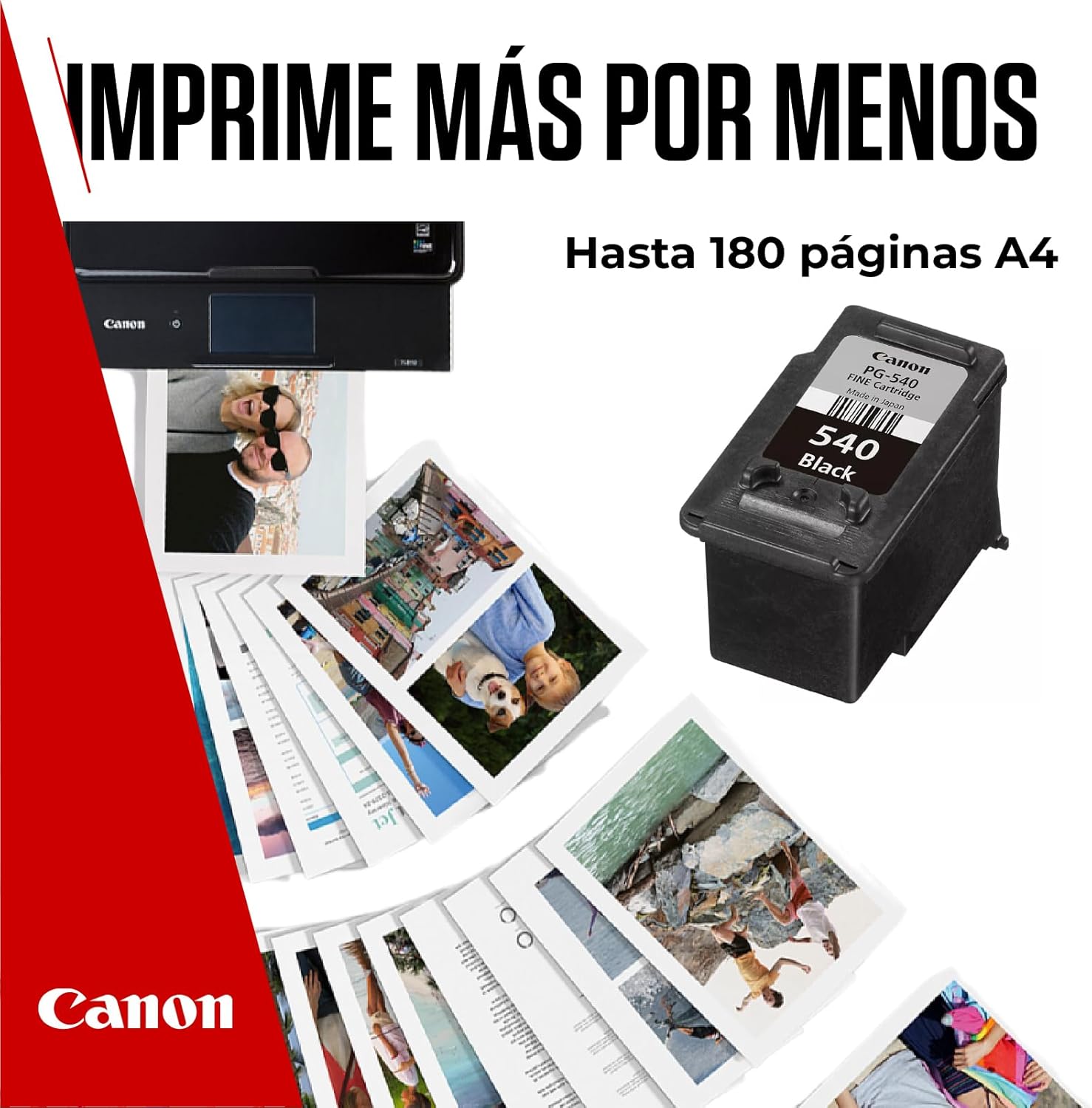 Tinteiro Original Canon PG-540/ Preto - Imagem 5