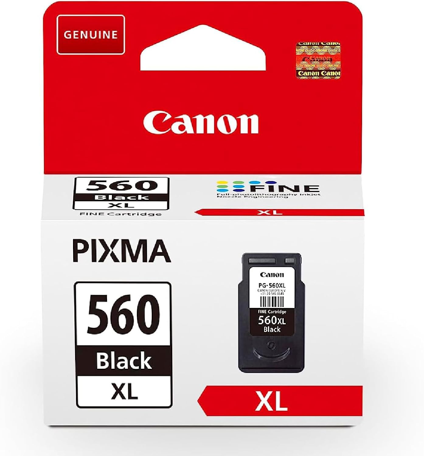 Tinteiro Original Canon PG-560XL Alta Capacidade/ Preto
