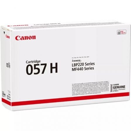 Toner Original Canon i-SENSYS n.º 057H Alta Capacidade/ Preto - Imagem 2