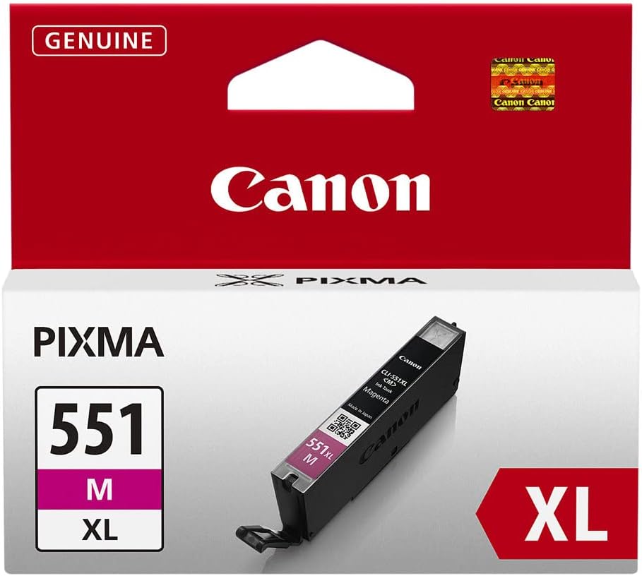 Tinteiro Original Canon CLI-551M XL Alta Capacidade / Magenta - Imagem 4