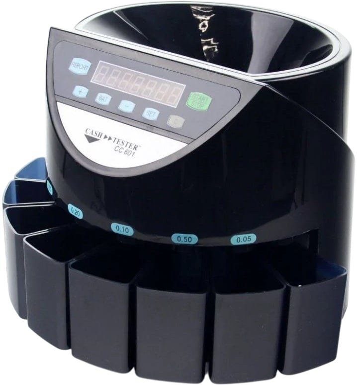 Contadora de Moedas Cash Tester CC 601
