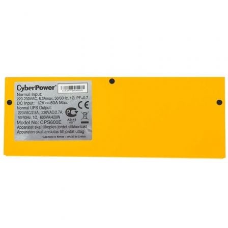Inversor de Corrente Cyberpower CPS600E/ 600VA/ 420W Schuko - Imagem 4