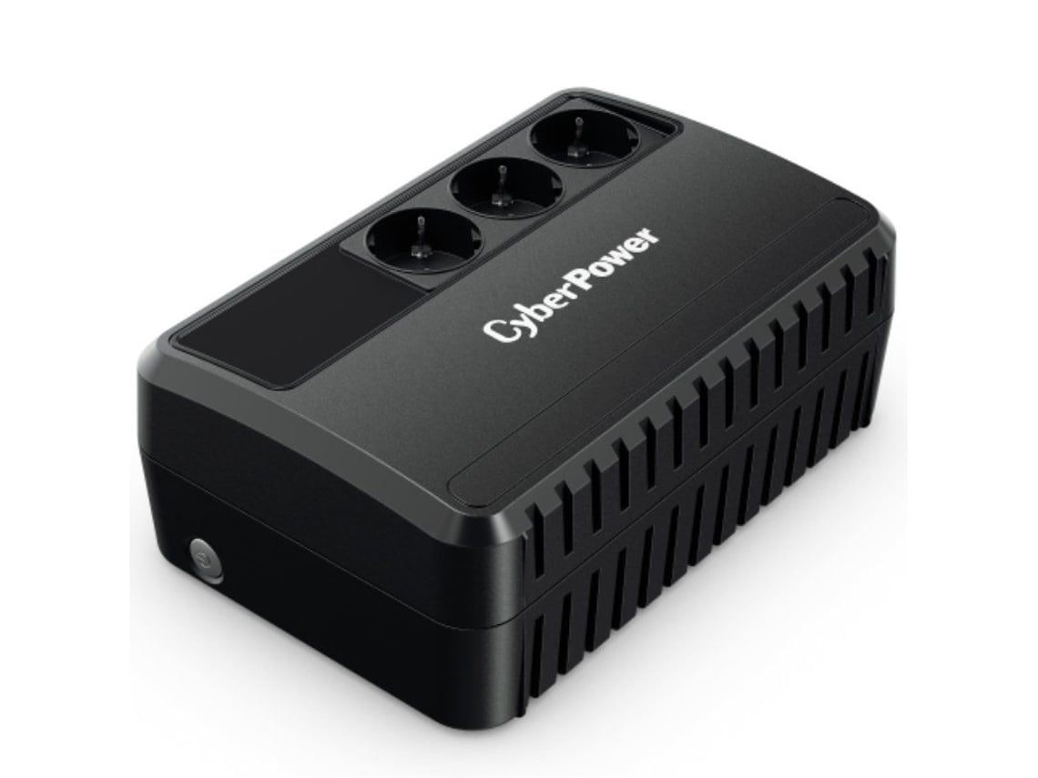 UPS Linha Interativa Cyberpower BU650EG/ 650VA-360W/ 3 Saídas/ Formato Bloco