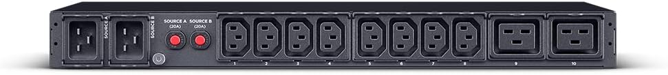 Unidade de Distribuição para Alimentação Cyberpower PDU24005/ 16A/ 2x IEC C19 - 8x IEC C13/ Formato RACK 1U - Imagem 4