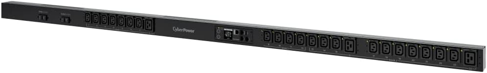 Unidade de Distribuição de Alimentação Cyberpower PDU81405/ 32A/ 21x IEC C13/ 3x IEC C19/ Formato Rack 0U