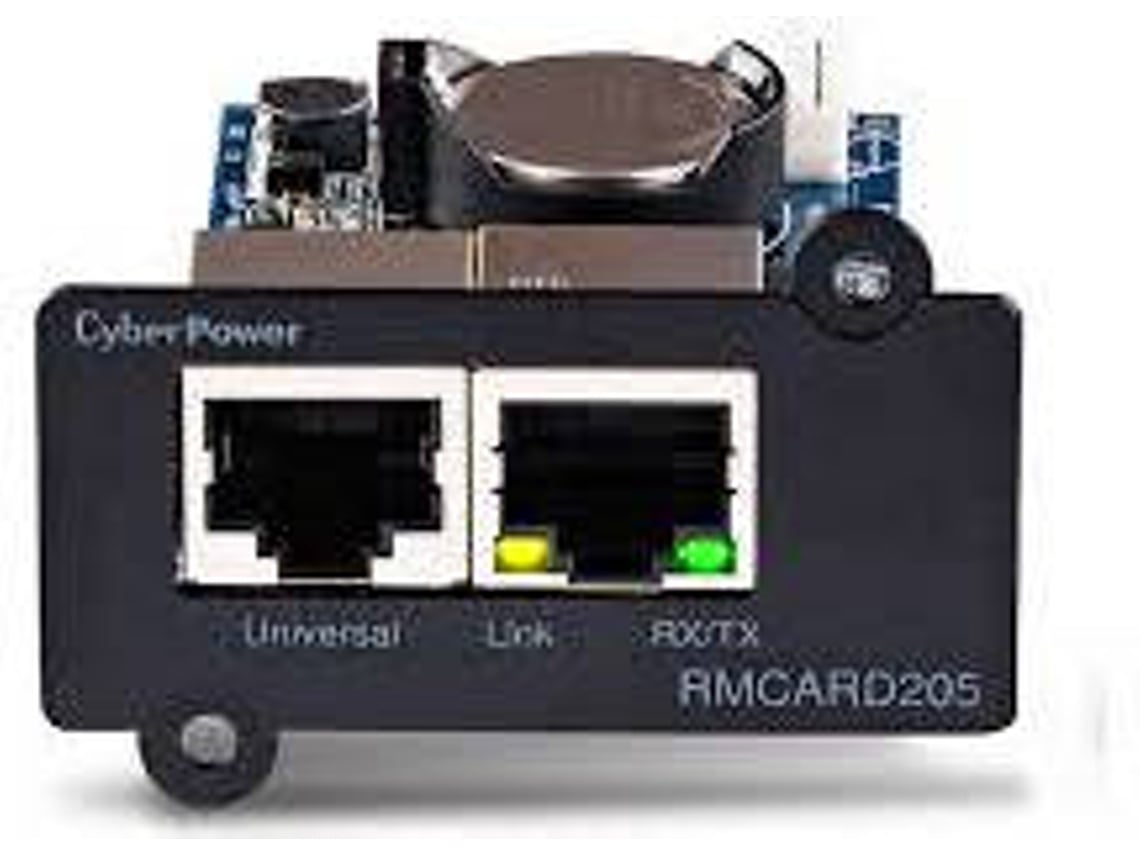Cartão de Gestão Remota Cyberpower RMCARD205/ RJ45/ compatível com Envirosensor