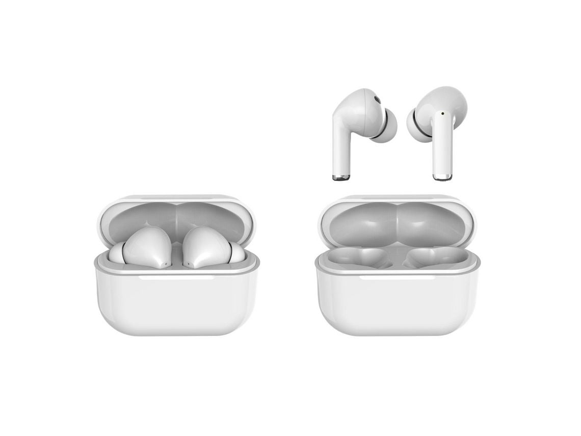 Auriculares Bluetooth Daewoo DW2002 com estojo de carga/ Autonomia 6h/ Brancos - Imagem 4