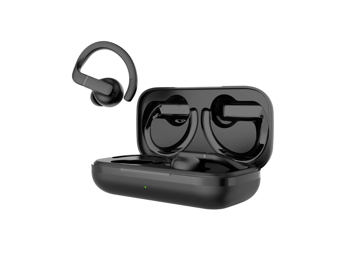 Auriculares Desportivos Bluetooth Daewoo DW2003 com estojo de carregamento/ Autonomia 8h/ Pretos - Imagem 4