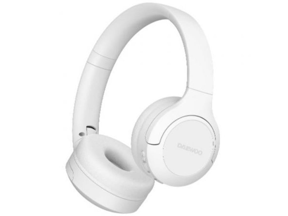 Auscultadores Sem Fios Daewoo DW2018/ Bluetooth/ Brancos