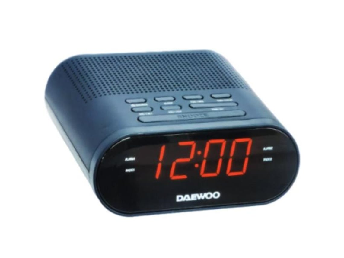 Despertador Daewoo DW1218/ Rádio FM