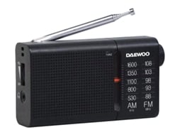 Rádio Portátil Daewoo DW1119/ Preto - Imagem 2