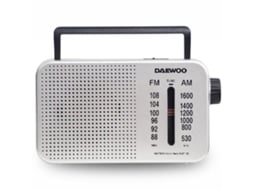 Rádio Portátil Daewoo DW1122/ Prateado - Imagem 2