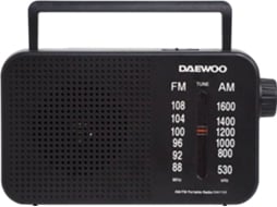 Rádio Portátil Daewoo DW1123/ Preto - Imagem 2