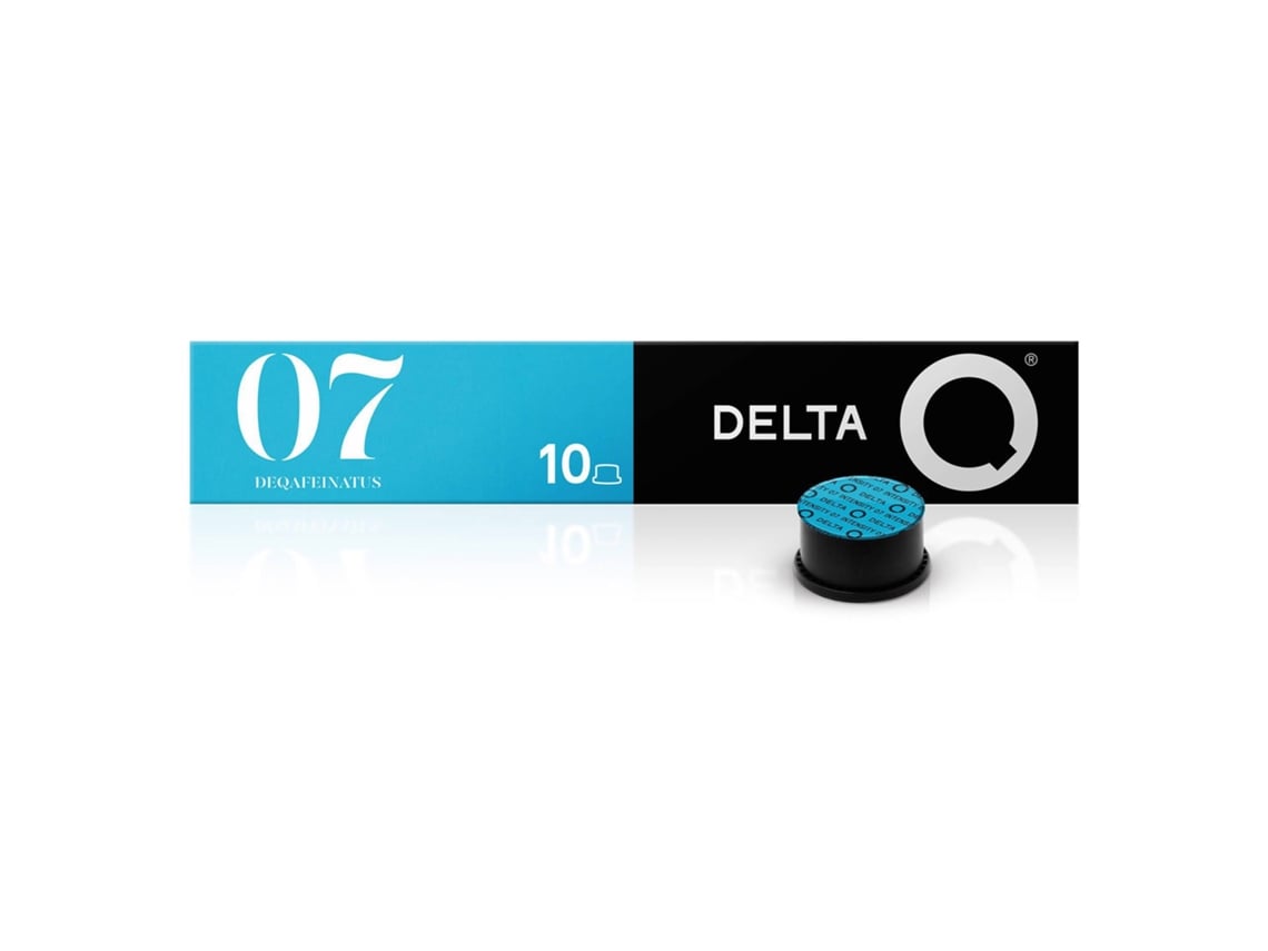 Cápsula Delta DeQafeinatus para máquinas de café Delta/ Caixa de 10