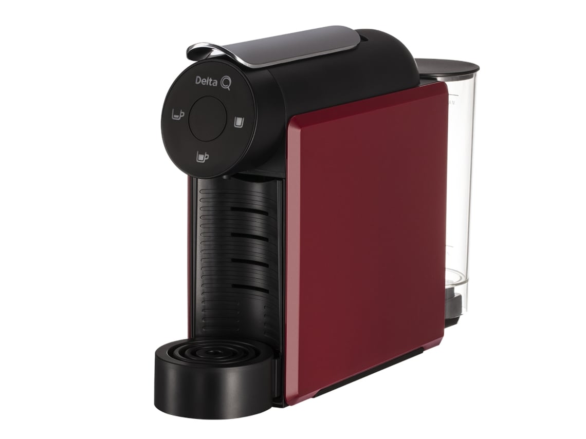 Máquina de Café de Cápsulas Delta Qool Mini/ Vermelha
