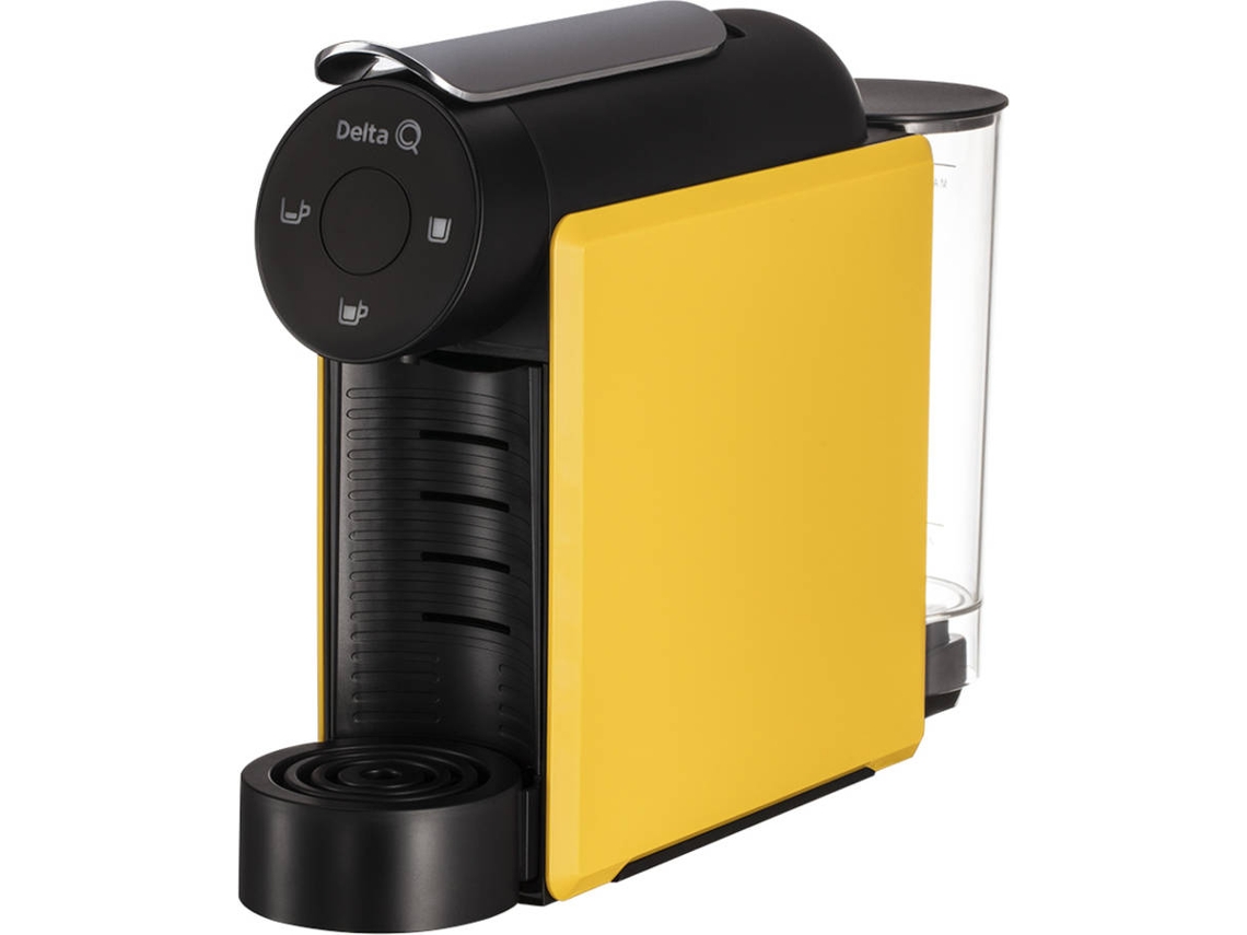 Máquina de Café de Cápsulas Delta Mini Qool/ Amarela