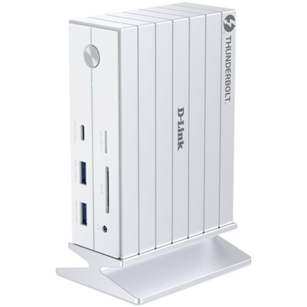 Docking Station D-Link DUF-E01 Thunderbolt 4 14-em-1 8K Triple 4K PD 140W 5x USB RJ45 Branco