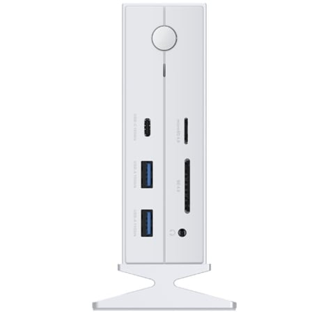 Docking Station D-Link DUF-E01 Thunderbolt 4 14-em-1 8K Triple 4K PD 140W 5x USB RJ45 Branco - Imagem 3