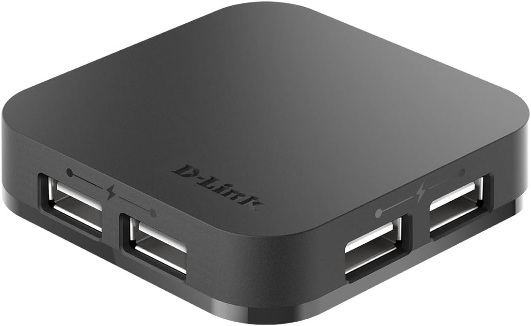 Hub USB 2.0 com Alimentação Externa D-Link DUB-H4/ 4xUSB - Imagem 2