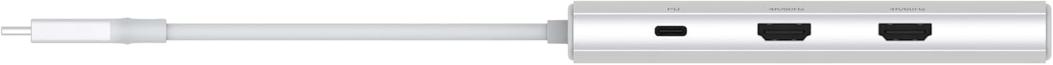 Docking USB Tipo-C D-Link DUP-A01/ 1xUSB/ 2xUSB Tipo-C/ 2xHDMI 4K/ 1xRJ45/ 1xLeitor de Cartões/ 1xUSB Tipo-C PD/ Branco - Imagem 5