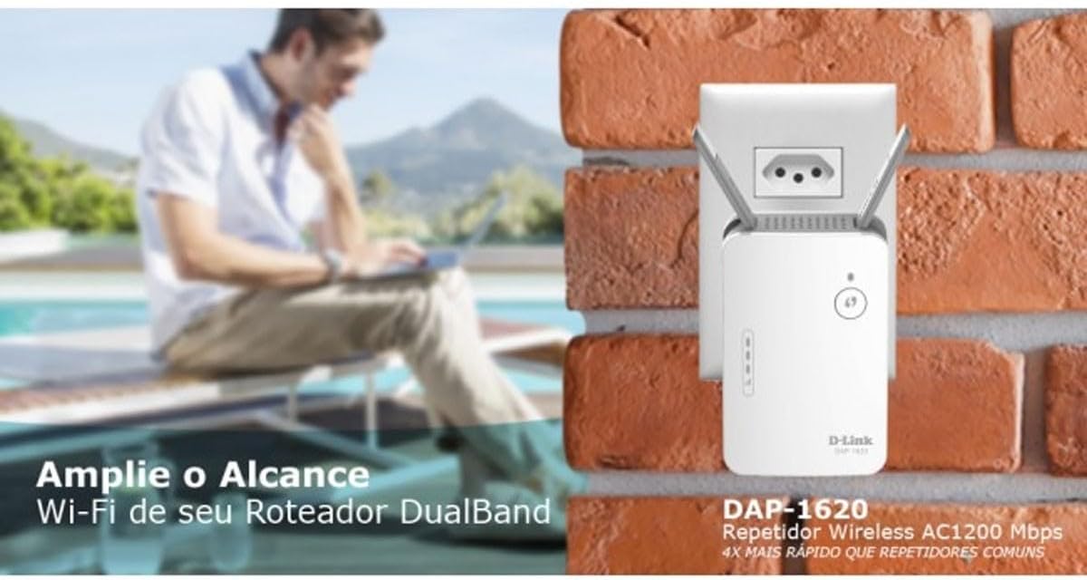 Repetidor Wireless D-Link DAP-1620 AC1300 1300Mbps/ 2 Antenas - Imagem 6