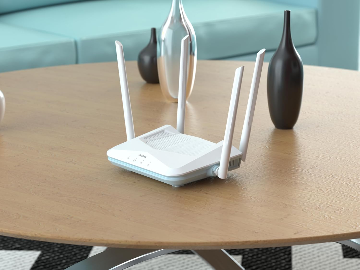 Router Sem Fios D-Link R15/E EAGLE PRO AI AX1500/ WiFi 6/ 1500Mbps/ 4 Antenas/ WiFi 802.11ax/ac/n/g/b/k/v/a/h - Imagem 5