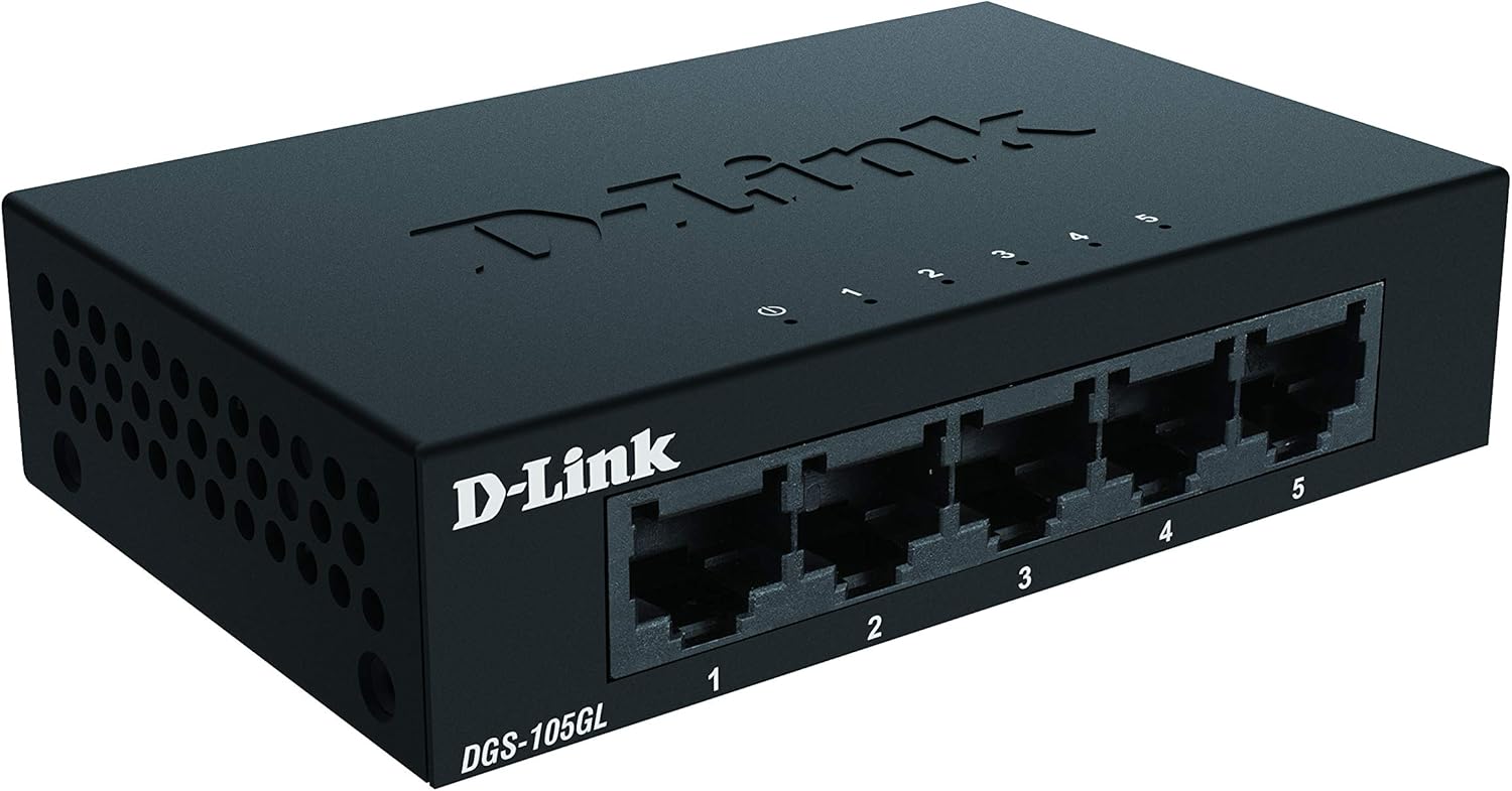 Switch D-Link DGS-105GL 5 Portas/ RJ-45 10/100/1000 - Imagem 2