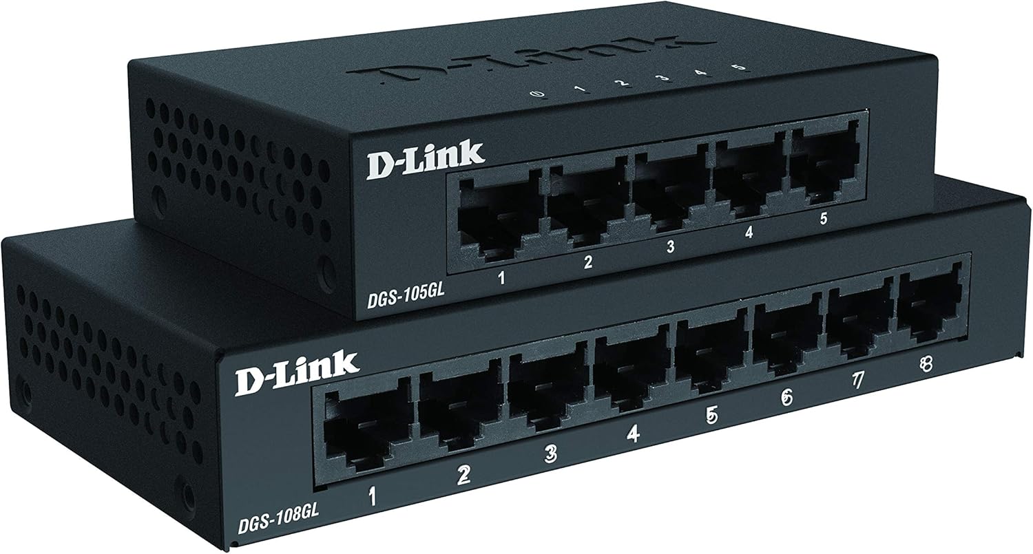 Switch D-Link DGS-105GL 5 Portas/ RJ-45 10/100/1000 - Imagem 4