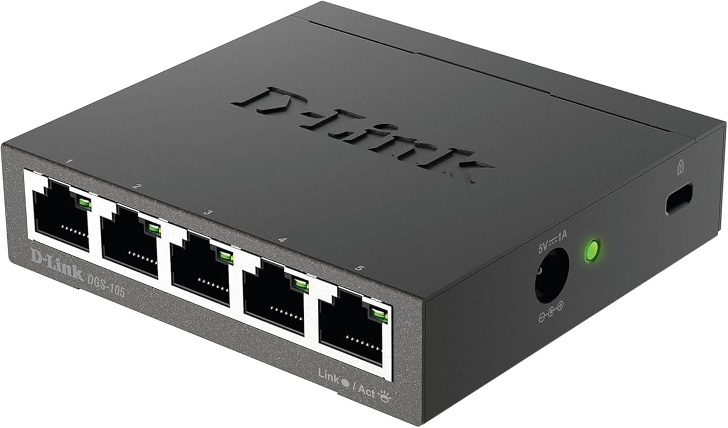 Switch D-Link DGS-105 5 Portas/ RJ-45 10/100/1000 - Imagem 8