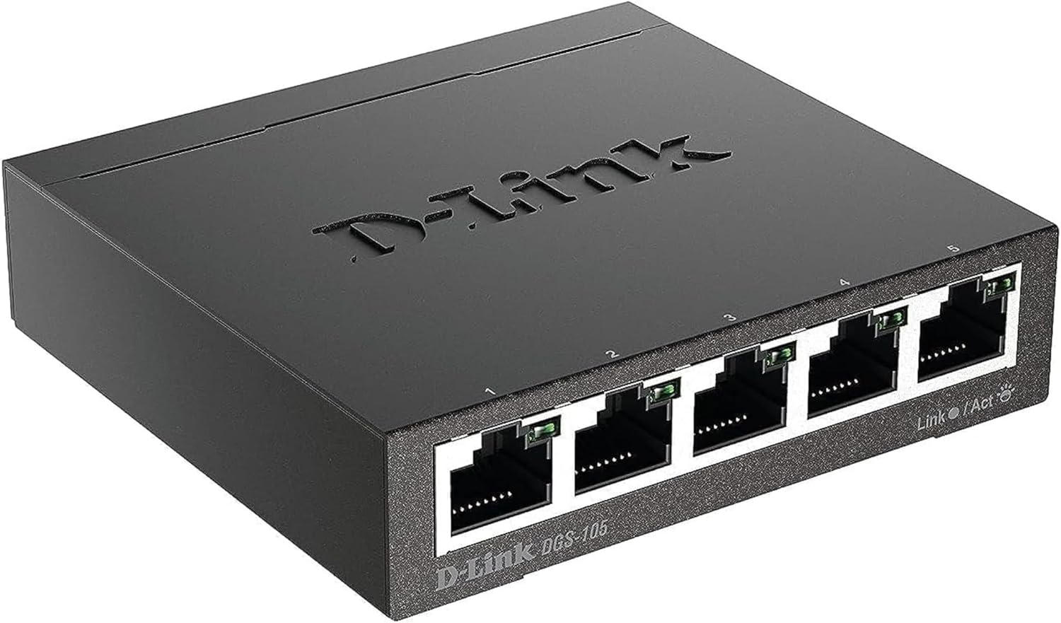 Switch D-Link DGS-105 5 Portas/ RJ-45 10/100/1000 - Imagem 2