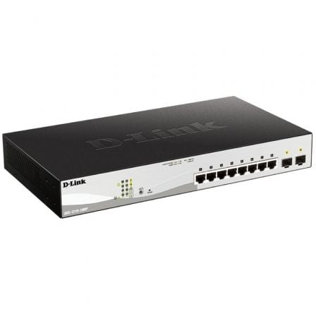 Switch D-Link DGS-1210-10MP Smart Managed 10 Portas Gigabit 8x PoE 130W 2x SFP - Imagem 2