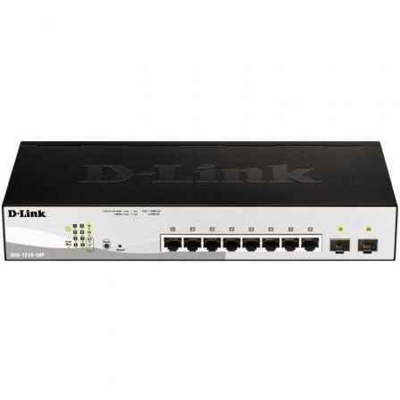 Switch D-Link DGS-1210-10P 10 Portas/ RJ-45 Gigabit 10/100/1000 PoE/ SFP