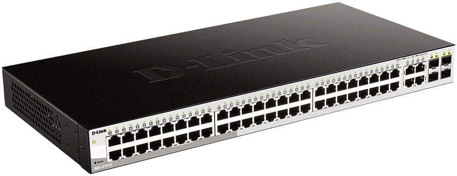 Switch D-Link DGS-1210-52 Smart+ 52 Portas/ RJ-45 10/100/1000/ SFP - Imagem 2