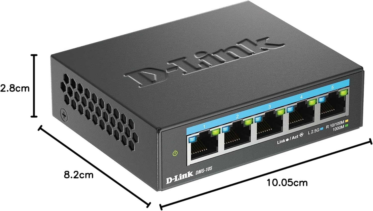 Switch D-Link DMS-105 5 Portas/ RJ-45 10/100/1000 - Imagem 5