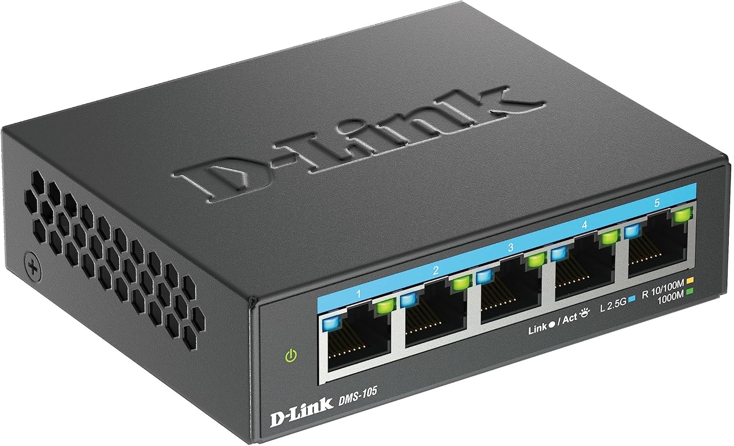 Switch D-Link DMS-105 5 Portas/ RJ-45 10/100/1000 - Imagem 3