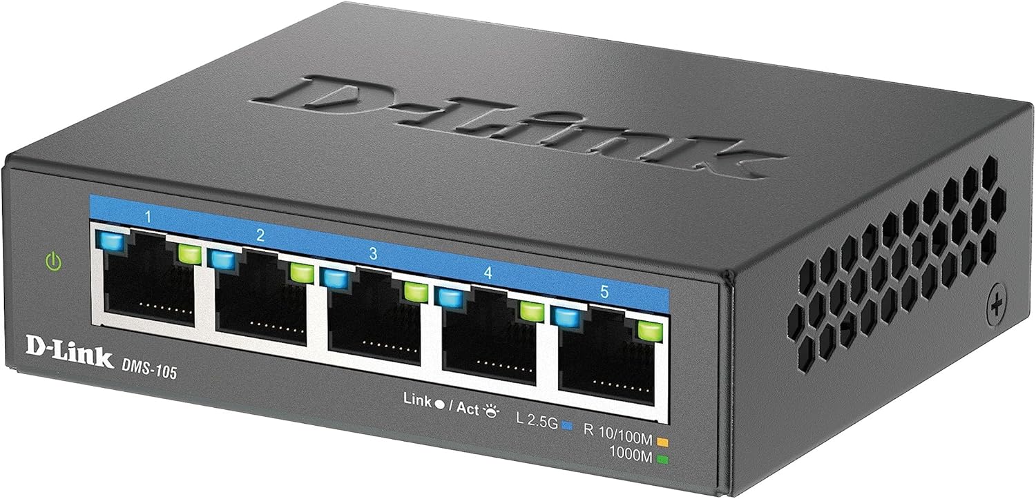 Switch D-Link DMS-105 5 Portas/ RJ-45 10/100/1000 - Imagem 2