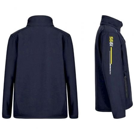 Casaco Team Depau para Homem/ Tamanho M/ Tecido Soft Shell repelente à água/ Forro Interior em Tecido Polar - Imagem 3