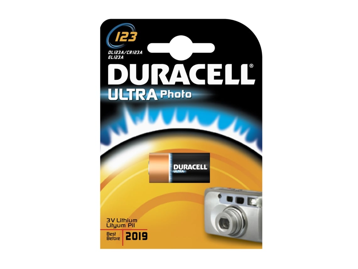Pilha Duracell Ultra M3 DL123/ 3V - Imagem 2