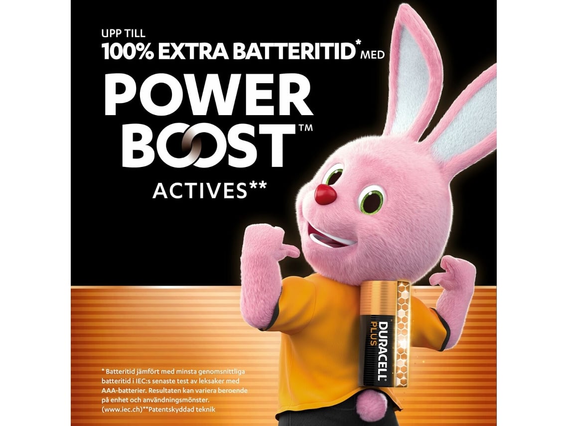 Pack de 12 Pilhas AAA Duracell Plus Power Boost DPBLR3B12/ 1.5V/ Alcalinas - Imagem 5