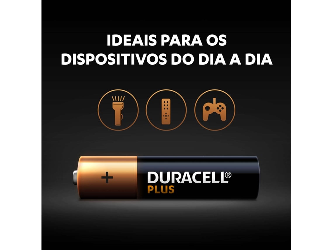 Pack de 4 Pilhas AAA Duracell Plus Power Boost DPBLR3B4/ 1.5V/ Alcalinas - Imagem 4