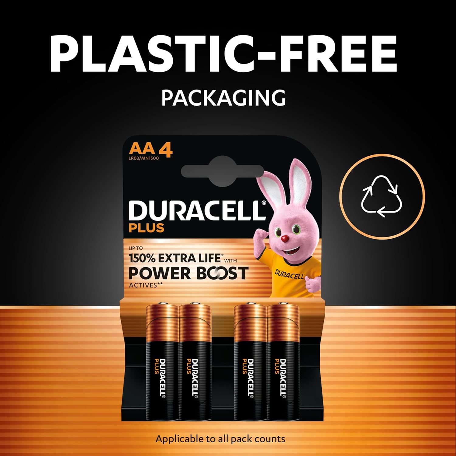 Pack de 4 Pilhas AA Duracell Plus Power Boost DPBLR6B4/ 1.5V/ Alcalinas - Imagem 6
