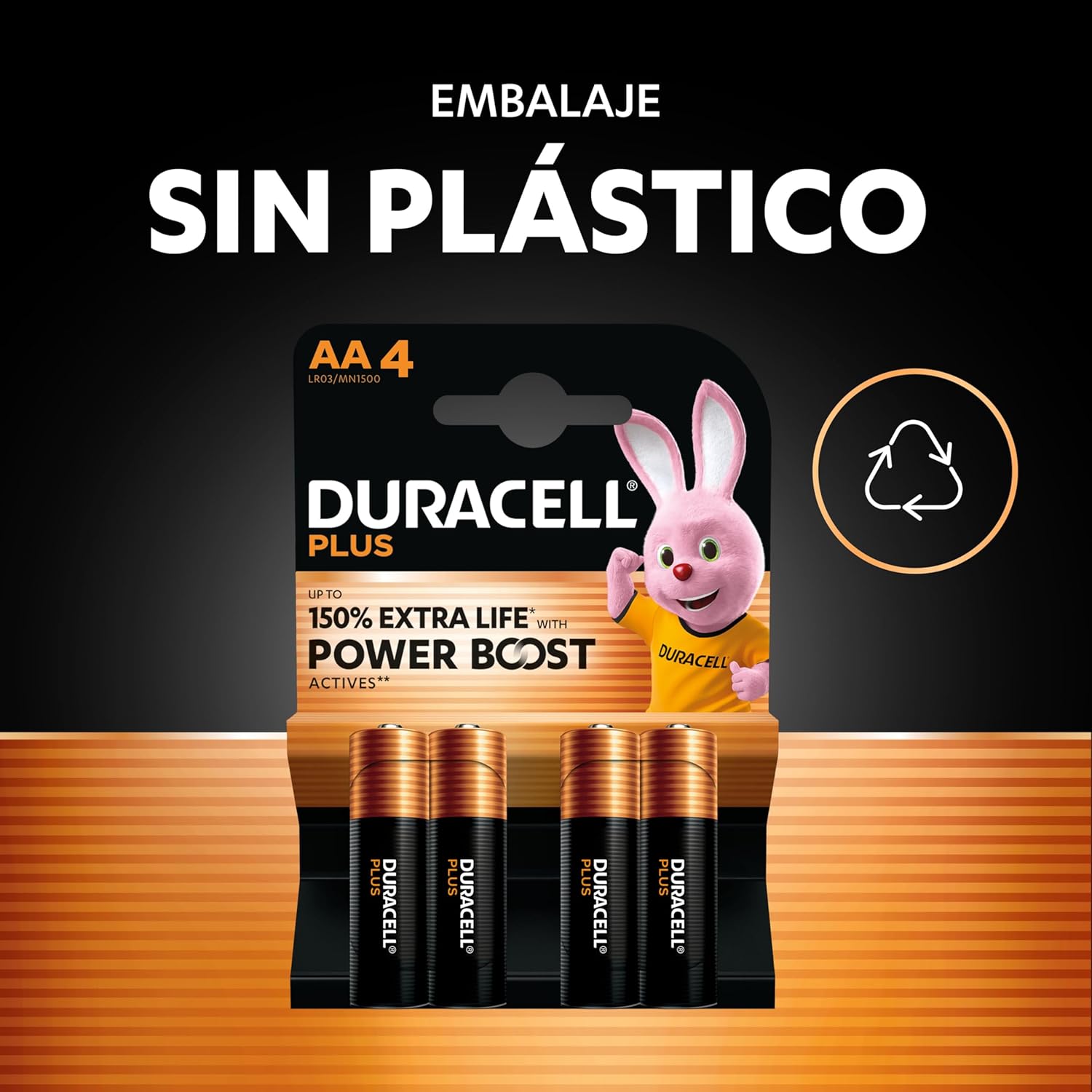 Pack de 8 Pilhas AA Duracell Plus Power Boost DPBLR6B8/ 1.5V/ Alcalinas - Imagem 6