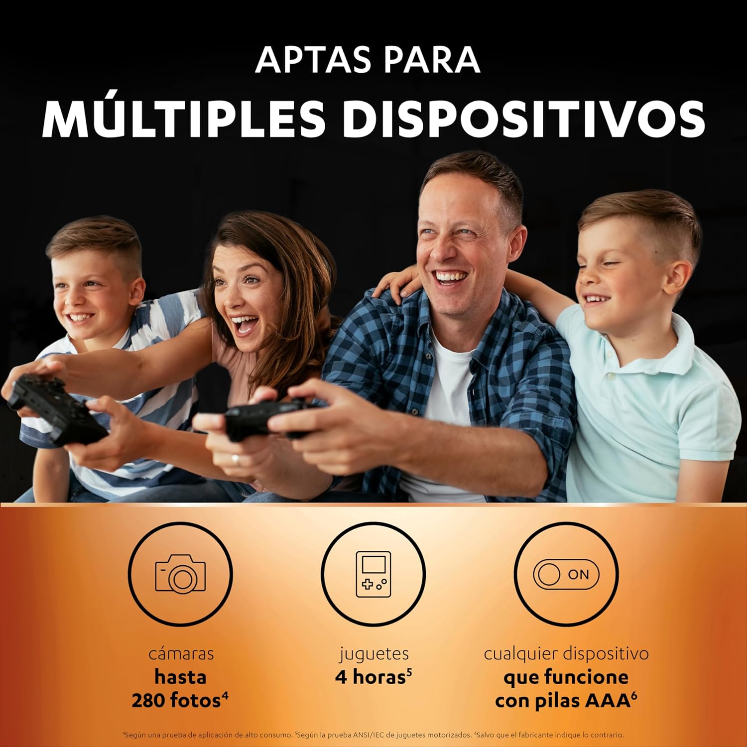 Pack de 4 Pilhas AAA Duracell HR03-A / 1.2V / Recarregáveis - Imagem 4
